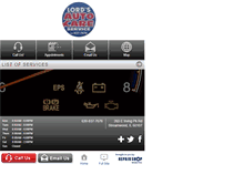 Tablet Screenshot of lordsautocare.com
